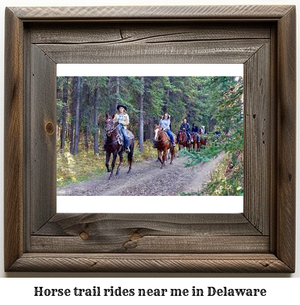 horse trail rides near me Delaware